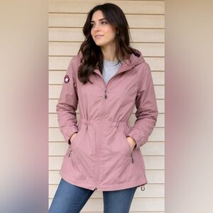 NWT Canada Weather Gear DryGear Performance Jacket, Dusty Rose/Mauve, Size M.